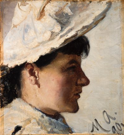 Gerda Ahlborn by Michael Peter Ancher